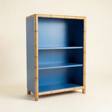 Reed Crossing Freestanding Bookcase - Blue (synthetic illustration; no displayed measurements)