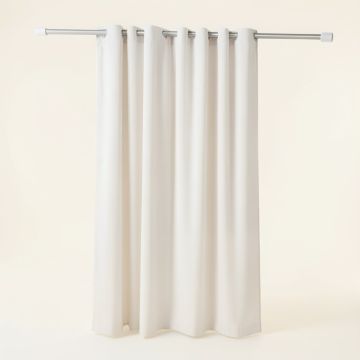 Irene Solid Semi-Sheer Thermal Grommet Single Curtain Panel (synthetic illustration; no displayed measurements)