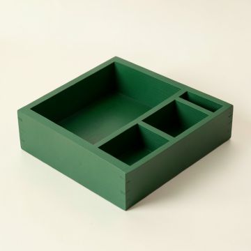 Moss Bend Empty Pantry Drawer Organizer Insert - Green (synthetic illustration; no displayed measurements)