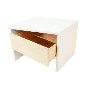 Alder Crossing Under-Desk Drawer Unit - White