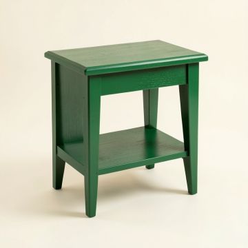 Holly Edge Side Table - Green (synthetic illustration; no displayed measurements)