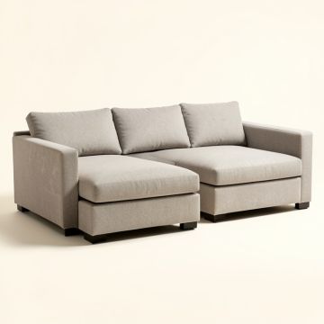 Askerby 90 '' Wide Reversible Modular Sofa & Chaise With Ottoman (synthetic illustration; no displayed measurements)