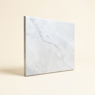 Karra Carrara 3 '' X 6 '' Ceramic Stone Look Subway Tile (synthetic illustration; no displayed measurements)