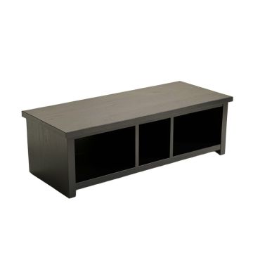 Lake Canyon Shoe Storage Bench - Black