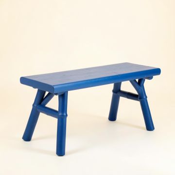 Vale Crest Indoor Bench - Blue (synthetic illustration; no displayed measurements)