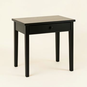 Willow Bluff Small Writing Desk - Black (synthetic illustration; no displayed measurements)