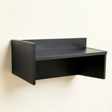 Cove Arc Wall-Mounted Shelf (synthetic illustration; no displayed measurements)