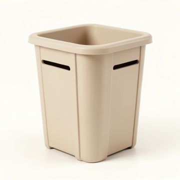Cliff Canyon Closed Garden Compost Bin - Beige (synthetic illustration; no displayed measurements)