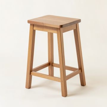 Erasmus Slat Back 24 '' Bar Stool (synthetic illustration; no displayed measurements)