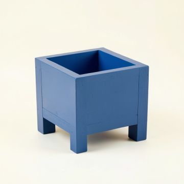 Fern Bend Empty Raised Planter - Blue (synthetic illustration; no displayed measurements)