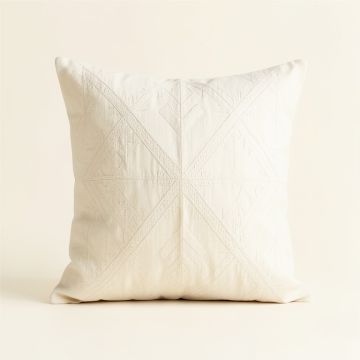 Stone Bend Filled Accent Pillow - Ivory (synthetic illustration; no displayed measurements)