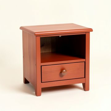 Fern Dell Nightstand - Terracotta (synthetic illustration; no displayed measurements)