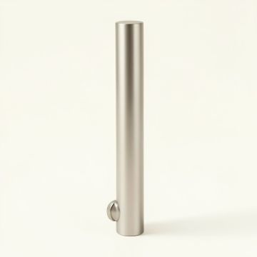 Stellan Industrial Drapery Single Curtain Rod (synthetic illustration; no displayed measurements)