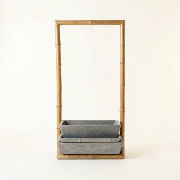 Alder Brook Empty Vertical Garden Frame - Gray (synthetic illustration; no displayed measurements)