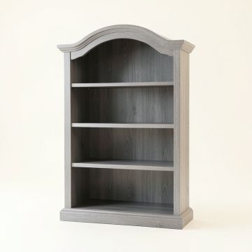 Bay Branch Freestanding Bookcase - Gray (synthetic illustration; no displayed measurements)
