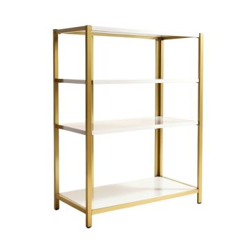 Ellert 70.7 '' H X 47.24 '' W Metal Etagere Bookcase