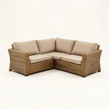 Varner Outdoor 5 Piece Rattan Sofa Seating Group Set (synthetic illustration; no displayed measurements)