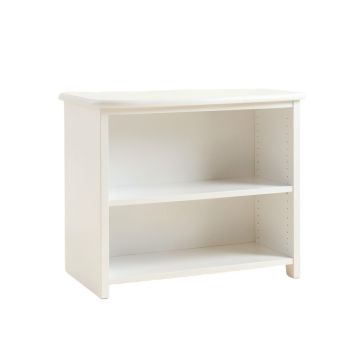 Cliff Arc Low Bookcase - White