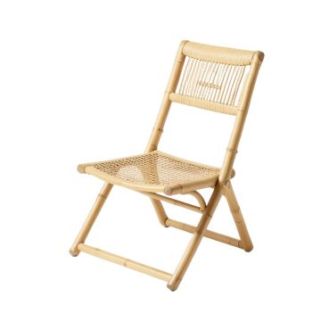 Ash Bend Folding Outdoor Chair - Beige