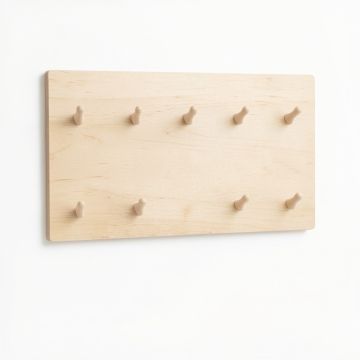 Rowan Edge Empty Wall-Mounted Tool Organizer Panel - Beige (synthetic illustration; no displayed measurements)