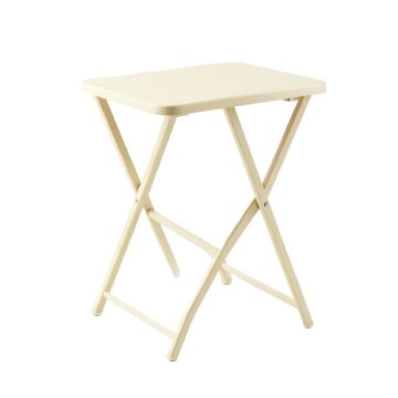 Glen Bridge Compact Balcony Table - Cream