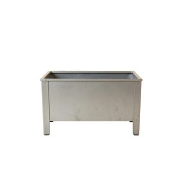 Reed Bridge Empty Raised Planter - Gray