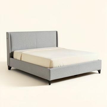 Dominico Queen Upholstered Platform Bed (synthetic illustration; no displayed measurements)