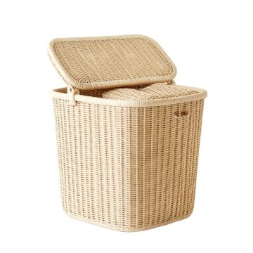 Dawn Bluff Laundry Hamper - Ivory