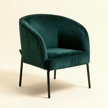 Lugent Velvet Task Chair (synthetic illustration; no displayed measurements)