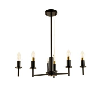 Waycross 10 - Light Unique Modern Linear Chandelier