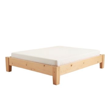 Evie Solid Wood Platform Bed