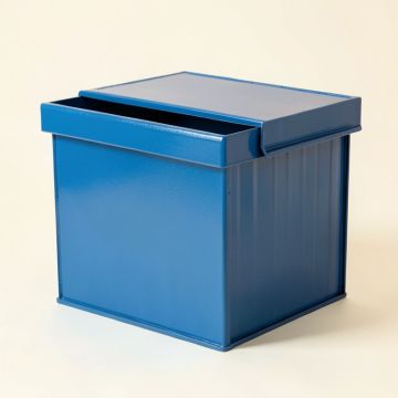 Hill Brook Closed Outdoor Storage Box - Blue (synthetic illustration; no displayed measurements)