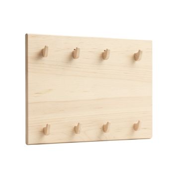 Shore Arc Empty Wall-Mounted Tool Organizer Panel - Beige