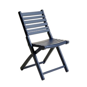 Spruce Bend Folding Outdoor Chair - Navy