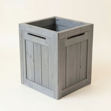 Olive Bridge Closed Garden Compost Bin - Gray (synthetic illustration; no displayed measurements)