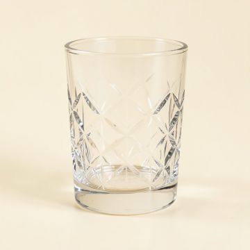 Block Monogrammed Rocks Glass (synthetic illustration; no displayed measurements)