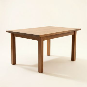 Stanfill Solid Wood Dining Table (synthetic illustration; no displayed measurements)