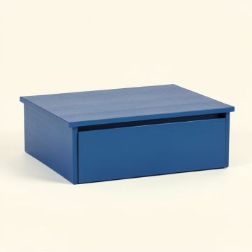 Field Canyon Desktop Monitor Riser - Blue (synthetic illustration; no displayed measurements)