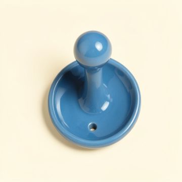 Lake Crossing Wall-Mounted Robe Hook - Blue (synthetic illustration; no displayed measurements)