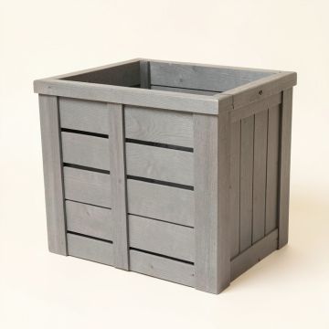 Elm Crest Closed Garden Compost Bin - Gray (synthetic illustration; no displayed measurements)