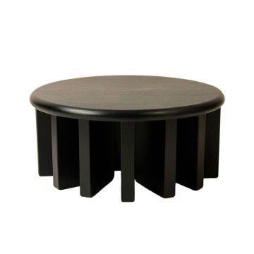 Vale Arc Shoe Storage Bench - Black
