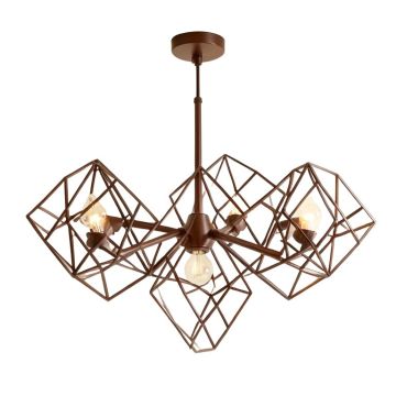 Lomanto 6 - Light Unique / Statement Geometric Chandelier