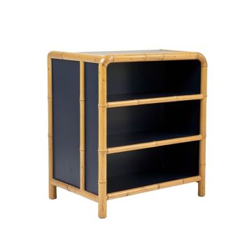 Ash Bend Low Bookcase - Navy