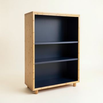 Juniper Branch Freestanding Bookcase - Navy (synthetic illustration; no displayed measurements)