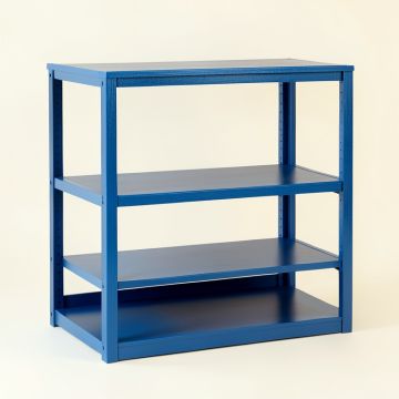 Moss Bluff Desktop Shelving Unit - Blue (synthetic illustration; no displayed measurements)