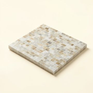 Musico Tear Drop 1.25 '' X 3 '' Glass Mosaic Tile (synthetic illustration; no displayed measurements)