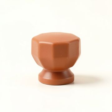 Maple Brook Cabinet Knob Without Packaging - Terracotta (synthetic illustration; no displayed measurements)
