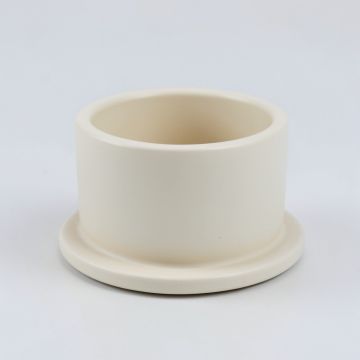Hill Bend Empty Candle Holder - Cream (synthetic illustration; no displayed measurements)