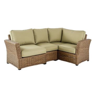 Waterbury 6 Piece Rattan Sofa Seating Group With Cushions