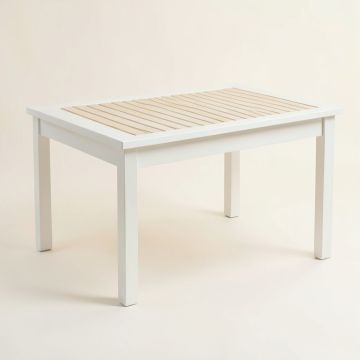Wren Brook Patio Table - White (synthetic illustration; no displayed measurements)